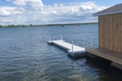 1000 Islands Docks Ltd. - Eastern Ontario - Residential Floating Modular Dock Installation Image