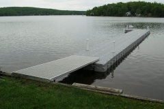 1000 Islands Docks Ltd. - Eastern Ontario - Large Residetial Floating Modular Dock Installation Image
