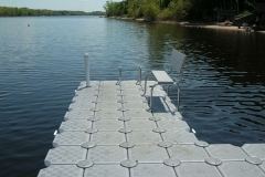 1000 Islands Docks Ltd. - Eastern Ontario - Residetial Floating Modular Dock Installation Image